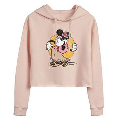 She'll love the look of this Disney's Minnie Mouse Hula Minnie juniors' cropped hoodie. © Disney She'll love the look of this Disney's Minnie Mouse Hula Minnie juniors' cropped hoodie. © Disney FEATURES Long sleeves Drawstring hoodFABRIC & CARE Cotton, polyester Machine wash Imported Size: Large. Color: Light Pink. Gender: female. Age Group: kids. Pattern: Graphic. Cropped Pullover, Kids Pattern, Oversized Pullover, Disney Ladies, Classic Disney, How To Show Love, Womens Fleece, Mickey And Friends, Memorable Moments