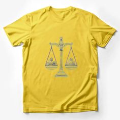 Vintage Scales of Justice T-Shirt, Legal Profession Gift, Lawyer Tee, Law Student Graduation Present Male T-Shirt Custom graphic T-Shirt.Customize your color Vintage Scales, Legal Humor, Graduation Gifts For Guys, Scales Of Justice, Graduation Present, Vintage Scale, Typography Shirts, Graduation Presents, Law Student