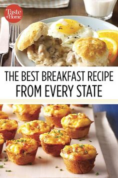 the best breakfast recipe from every state