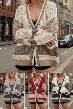 2024 Fall Knitted Sweater Outfits Ideas for Women, Solid, Color Block, Cute Love Pattern, Striped Pattern for this fall winter new looks, Pick it Now Get More than 15% off! Fall V-neck Waffle Knit Sweater, Fall Waffle Knit V-neck Sweater, V-neck Waffle Knit Winter Sweater, Waffle Knit V-neck Sweater, Sweater Women Outfit, Fall Knit Sweater, Knit Sweater Outfit, Cheap Clothing, Love Pattern