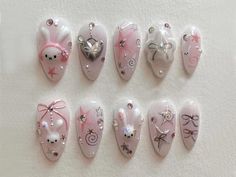 How To Have Style, Bunny Nails, Gel Nail Strips, Very Hungry, Very Hungry Caterpillar