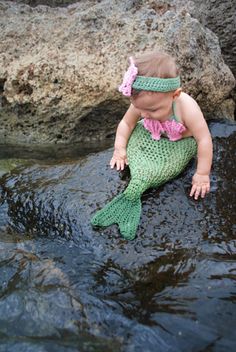 Mermaid Photos, Bumbo, Baby Mermaid, Foto Baby, Mermaid Costume, Mermaid Tail, Costume Halloween, Future Baby, Future Kids