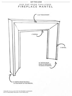 an image of a table with measurements for the top and bottom section, including instructions to install