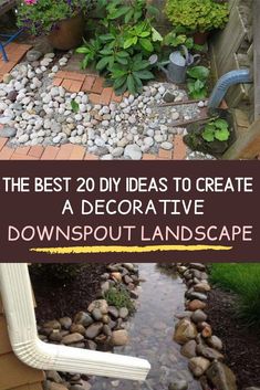 the best 20 diy ideas to create a decorative downpour landscape in your backyard