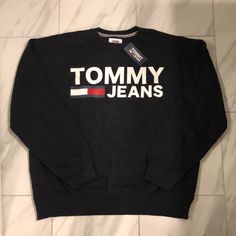 Men’s Tommy Hilfiger Pullover Sweatshirt Price Is Firm At $40. Color: Black/White/Red Condition: 10/10 New W Tags Tommy Hilfiger Letter Print Sweatshirt For Winter, Tommy Hilfiger Letter Print Winter Sweatshirt, Winter Tommy Hilfiger Sweatshirt With Letter Print, Tommy Hilfiger Logo Print Sweatshirt For Fall, Tommy Hilfiger Casual Logo Print Sweatshirt, Casual Tommy Hilfiger Logo Print Sweatshirt, Casual Tommy Hilfiger Sweatshirt With Logo, Tommy Hilfiger Long Sleeve Streetwear Tops, Tommy Hilfiger Logo Print Sweatshirt For Streetwear