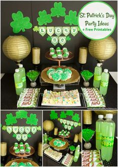 st patrick's day party ideas and free printables