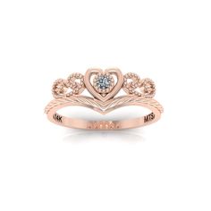 crown ring rose gold, crown ring set, crown ring gold, Chevron V 7, Curve Crown ring, crown ring for her ,crown ring opal, gold tiara ring Magictouch ♡ ► FEATURES diamond, 2mm (0.035ct) Clarity H/VS. *available also in solid gold 14k Rose Gold, 14K White Gold, 14K Yellow Gold ,diamond Size: All ring sizes ara available ► HOW TO ORDER; 1. Please select your preffered size from the menu while adding to card. ► PROCESSING & SHIPPING ❥Your order will be handmade and ready for shipment in 7-14 bu Princess Style Jewelry With Crown Design, Rose Gold Diamond Jewelry With Crown Design, Rose Gold Crown Design Ring As Gift, Crown Shaped Fine Jewelry Rings For Gifts, Fine Jewelry Crown Design Rings As Gift, Fine Jewelry Rings With Crown Design For Gift, Fine Jewelry Crown Design Rings For Gift, Elegant Rings With Crown Design, Rose Gold Crown Design Promise Ring