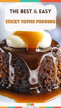 Sticky Toffee Pudding Sticky Toffee Pudding Easy, Sticky Toffee Pudding Recipe, Toffee Pudding Recipe, Polvorones Recipe, Desserts Pudding, Crab Cake Recipe, Pudding Dessert, Hell’s Kitchen