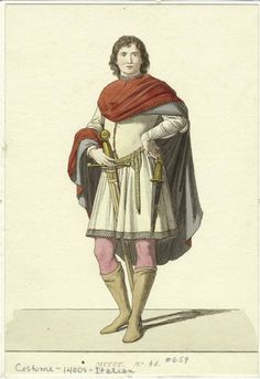 an old fashion illustration of a man dressed in roman clothing