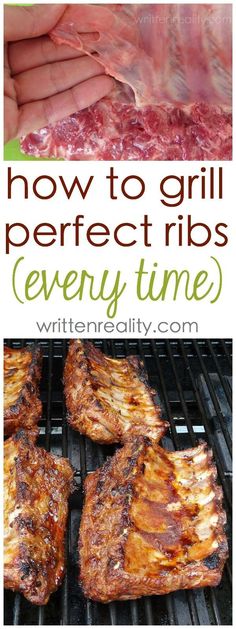 how to grill perfect ribs every time with the help of an expert chef and cook