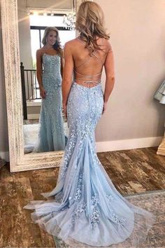 Blue Lace Prom Dress, Blue Mermaid Prom Dress, Mermaid Prom Dresses Lace, Formal Bridesmaids Dresses, Winter Formal Dresses, Prom Dresses Long Mermaid, Backless Evening Dress, 파티 드레스, Stunning Prom Dresses