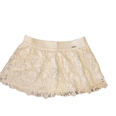 Abercrombie & Fitch Lace Skirt Size 6 Gorgeous White Skirt With Lace Overlay 100% Cotton Side Zip Closure Skirt With Lace, White Skirt, Lace Overlay, White Skirts, Abercrombie Fitch, Side Zip, Lace Skirt, Womens Skirt, Color White