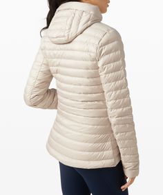 Wear this down jacket on its  own, or layer it under a rain  jacket for an added dose of  winter-worthy warmth. We  designed it to be travel  friendly, with low-profile  channels and a stuff sack for  easy, space-efficient packing. Lululemon Long Sleeve Outerwear For Outdoor Activities, Lululemon Fall Outerwear For Outdoor Activities, Lululemon Outerwear For Outdoor Activities In Fall, Lululemon Hooded Winter Outerwear, Lululemon Winter Athleisure Outerwear, Lululemon Hooded Outerwear For Outdoor Activities, Lululemon Long Sleeve Outdoor Outerwear, Lululemon Athleisure Nylon Outerwear, Lululemon Nylon Athleisure Outerwear