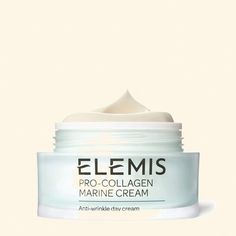 Amazon.com: ELEMIS Pro-Collagen Marine Cream | Lightweight Anti-Wrinkle Daily Face Moisturizer Firms, Smoothes, and Hydrates with Powerful Marine + Plant Actives 1.6 Fl Oz (Pack of 1) : Beauty & Personal Care Elemis Skincare, Erase Wrinkles, Elemis Pro Collagen, Collagen Cream, Anti Aging Moisturizer, Best Moisturizer, Lavandula Angustifolia, Moisturizer For Dry Skin