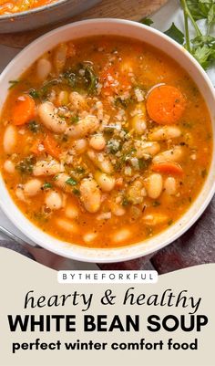 hearty and healthy white bean soup perfect winter comfort food