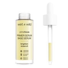 Wet N Wild Prime Focus Primer Serum - 1 Fl Oz : Target Primer Serum, Water Based Primer, Wet N Wild Makeup, Skin Radiance, Face Hydration, Daily Makeup, Makeup Primer, Face Primer, Brightening Serum