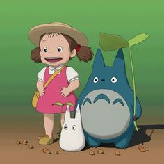 Mei Totoro, My Neighbor Totoro Characters, Totoro Characters, Cartoon Reference, Totoro Art, Hulk Character, Circus Characters, Personajes Studio Ghibli, Studio Ghibli Characters