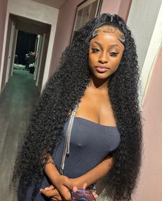 Sew In Closure, Wig Frontal, 360 Lace Frontal Wig, Im Blue, Deep Wave Hairstyles, 100 Human Hair Wigs