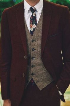 Tweed Suit Men, Wedding Suit Groom, Men Wedding Suit, Mens Tweed Suit, Brown Tweed Suit, Maroon Suit, Suit Groom, Wedding Tux