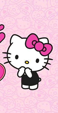 Hello Kitty Matching Wallpaper, 3d Wallpaper Cute, Hello Kitty Wallpaper Hd, Hello Kitty Images, Hello Kitty Themes, Hello Kitty Backgrounds, Hello Kitty Cartoon, Kitty Drawing