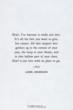 a poem written in black and white with the words, gritt i've learned, is really just love it's all the love you want to give