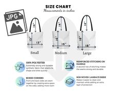 This is a size chart guide and size comparison mockup showcasing all key features for printify product :AOP tote bag ;Polyester AOP tote bag with black cotton handle  https://printify.com/app/products/375/generic-brand/tote-bag-aop What you will receive -- 1 (one) high-resolution JPG file.(free of any watermarks) 2700X2500 px  Let's help the buyers to make informed decision by providing a visual guide and product features.Download and add to your Etsy listing photo.Place your logo to the image using any image editing tool to avoid copyright infringement. Find other items you might like in MOCKUPS section : https://www.etsy.com/shop/PixelTransmit?section_id=42619295 HOW TO DOWNLOAD 1. Add this item to your cart 2. Proceed to checkout to complete the payment 3. Once payment is confirmed, you Tote Bag Size Chart, Bag Size Chart, Photo Place, Tote Bag Mockup, Branded Tote Bags, Guide Template, Tote Bag Size, Bag Mockup, Size Comparison