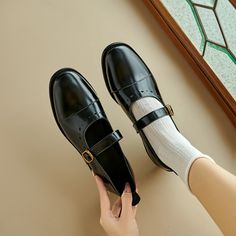 Mary Jane Shoes Heels, Block Heel Loafers, Clog Heels, Kitten Heel Pumps, Mary Jane Heels, Jane Shoes, Heeled Loafers, Mary Jane Shoes, Leather Items