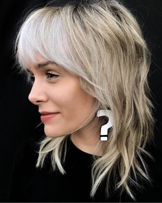 Long Bob Hairstyles For Thick Hair Bangs, Shag For Fine Hair Medium Layered, Rachel Williams, Edgy Hair, Shag Haircut, Debbie Harry, Mullet Hairstyle, Medium Hair Cuts, Great Hair