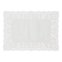 Rectangle Lace Paper Doilies 13½" L x 9¾" W - Set of 250 - Events and Crafts-Dulcet Delights Lace Pattern Design, Decorative Placemats, Natural Snacks, Bakery Supplies, Paper Doilies, Lace Set, Cookie Box, Lace Doilies, Brand Store