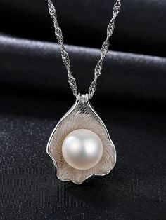 Pure Silver Freshwater Pearl Necklace with Water wave chain 925 Sterling Silver + Freshwater pearl + 14k white Gold plating  Pearl Color - White , Grey  Comes with complementary luxury gift Packaging Measurements :- Chain Length: 16 Inch (40cm-5cm) Weight: 5.53 G Luxury Silver Pearl Drop Necklace, Luxury Silver Pearl Chain Necklace, Luxury Silver Teardrop Pearl Necklace, Silver Akoya Pearl Necklace With Pearl Charm, Luxury Teardrop Pearl Necklace For Gift, Luxury Teardrop Pearl Necklace Gift, Elegant Silver Pearl Necklace For Gift, Elegant Silver Pearl Necklace Gift, Silver Teardrop Akoya Pearl Jewelry