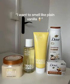 how to smell like vanilla✨ Vanilla Scent Products, Body Smell Good Tips, Smelling Like Vanilla, How Smell Good All Day, Hygiene Vanilla, How To Always Smell Good, How To Smell Like A Snack, How To Smell Like Vanilla, How To Smell Like