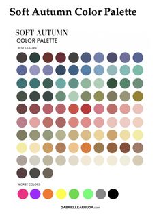 Soft Autumn Eyeshadow, Autumn Mute, Soft Autumn Colors, What Colours Suit Me, Warm Tone Makeup, Wardrobe Color Guide