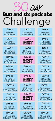 the 30 day diet challenge is shown in pink, blue and black with text on it