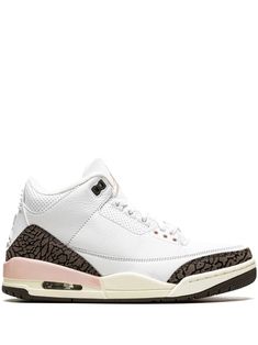 Shop Jordan Air Jordan 3 "Dark Mocha" sneakers Mocha Sneakers, Jordan 3 Dark Mocha, Dark Mocha Jordan, Air Jordan 3 White Cement, Air Jordan 3 Retro Desert Elephant, Jordan 3 Craft Ivory, Jordan 3 Reimagined, Retro 3s, Jordan Air