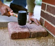 Brick Paver Patio Ideas, Diy Brick Pavers, Outdoor Patio Pavers, Diy Patio Ideas, Flagstone Pavers, How To Install Pavers