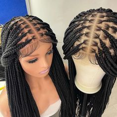 Haircuts For Black Woman, Hair Ventilation, Braid Hairstyles Ideas, Cloth Display, Affordable Human Hair Wigs, Braid Wigs, Braid Wig, Quick Braided Hairstyles, Box Braid Wig