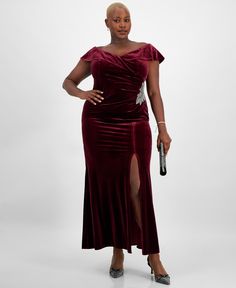 in stock Fam Pics, Velvet Maxi Dress, Velvet Maxi, Velvet Gown, Alex Evenings, Tall Jeans, Sneaker Dress Shoes, Fashion Deals, Tommy Hilfiger Women