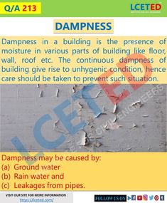 a poster with the words dampness on it