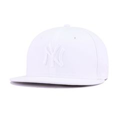 The "Triple White" fitted, this hat is the cleanest of them all. This hat is a statement. What more is there to say? Hat Material: 100% Cotton TwillCrown: WhiteVisor: WhiteButton: WhiteUndervisor: WhiteFront Logo: WhiteNew Era Flag: WhiteRear Logo: White/White Yankees Fitted Hat, Yankee Fitted, New Era Hats, World Baseball Classic, San Diego Chargers, New Era Cap, New Era 59fifty, New York Jets, Baltimore Orioles