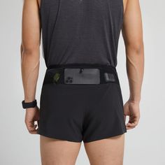 FlipBelt Men's Elite Shorts No matter what type of running you do, everything about the FlipBelt Men's Elite Shorts check all the boxes you're looking for in a quality pair of men's running shorts with phone pocket. The lightweight design of our men's elite running shorts showcases a brief style anti friction liner that offers support without restricting your movements or causing chaffing. The comfortable four way stretch fabric features a waistband with multiple rear mesh top loading pockets pr Functional Activewear With Pockets For Running Errands, Functional Gym Activewear With Waistband, Black Athletic Shorts With Functional Pockets, Sporty Shorts With Belt Loops, Flip Belt, Elite Shorts, Exercise Shorts, Running Shorts Men, Shorts For Men