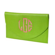 Pink and apple green clutch Green Envelope Clutch For Everyday Use, Trendy Travel Envelope Clutch, Green Clutch Purse, Green Clutch, Green Clutches, Circle Font, Envelope Purse, Green Envelope, Gucci Purses