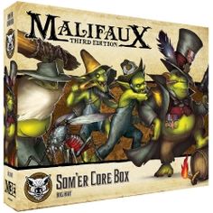 an image of some sort of box for the board game malfaux third edition