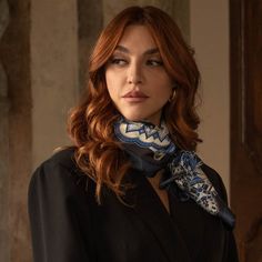 This scarf features an elegant paisley pattern in rich hues of rich hues of blue and black. The combination of these colors creates a stunning accessory that adds a touch of warmth and sophistication to any outfit. I chose the name "Malta" because, like the island country itself, this foulard is a blend of vibrant history and timeless beauty, making it a perfect addition to your wardrobe. Details Classic foulard size: Approx. 35" x 35" (90 x 90cm). Once made famous by the likes of Audrey Hepburn Chic Silk Shawl Scarf, Elegant Blue Paisley Print Scarves, Elegant Blue Scarves For Work, Luxury Silk Shawl Scarf, Elegant Blue Scarf With Bandana Print, Chic Formal Silk Shawl Scarf, Elegant Blue Silk Scarf For Formal Occasions, Blue Satin Scarves, Chic Silk Evening Shawl