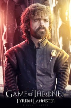 game of thrones tyron lannister is standing in front of other people