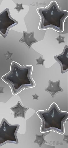 an image of some stars on a silver background that is very nice to use as wallpaper