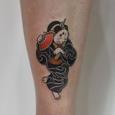 🐱 #tattoo #tattooer #taiwantattoo #taiwantattooer #taipeitattoo #ibizaink #ibizainkcrew #ibizainktaiwan #neojapanese #neojapanesetattoo… Sailor Jerry Tattoo Flash, Japanese Tattoo Symbols, Sailor Jerry Tattoos, Frog Tattoos, Cat Tat, Japan Tattoo, Japanese Tattoo Art, Tattoo Parlors, Time Tattoos