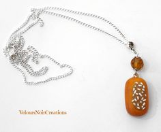 Collana merendina buondì motta in fimo, by Velours Noir Crèations, 14,00 € su misshobby.com Tag Necklace, Dog Tags, Dog Tag Necklace, Pendant Necklace, Pendant