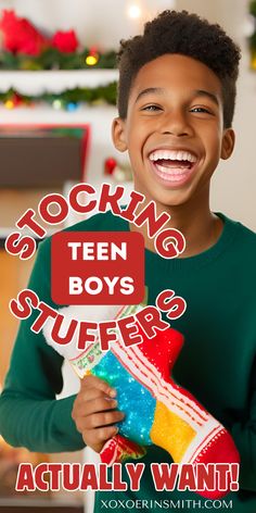 The holiday season brings joy, and finding the perfect stocking stuffer for your 15-year-old teen son can elevate the festive spirit! Whether he's into tech, games, or simply enjoys a good laugh, this comprehensive list of great stocking stuffers has something for every interest and personality.

Let's dive into a treasure trove of 41 good stocking stuffers and incredible gift guides that'll make this holiday season unforgettable for your teenage boy Stocking Stuffers Teen Boys, Stocking Stuffers For Teens, Parenting Done Right, Parenting Blog