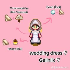 an image of the wedding dress in pokemon