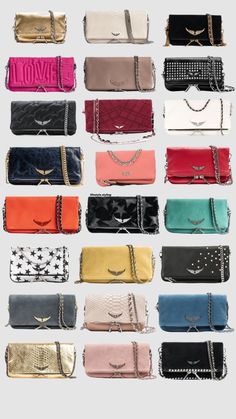 My Style Bags, Mode Zara, Girly Bags, Fancy Bags, Stockholm Fashion, Pretty Bags, Zadig And Voltaire, Cute Bags, Just Girl Things